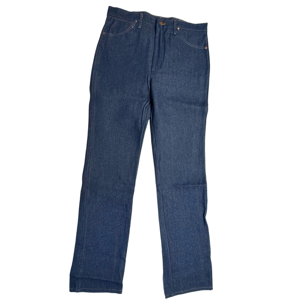 Wrangler Bootcut 936DEN Cowboy Cut Regular Fit Jeans Mens 36 x 38 Dark Blue
